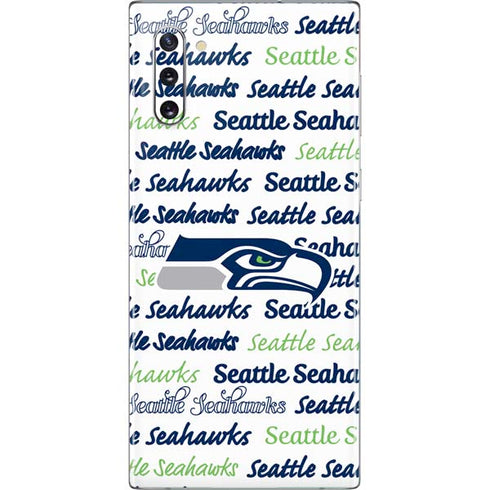 NFL Seattle Seahawks Print Galaxy Note 10 Skin